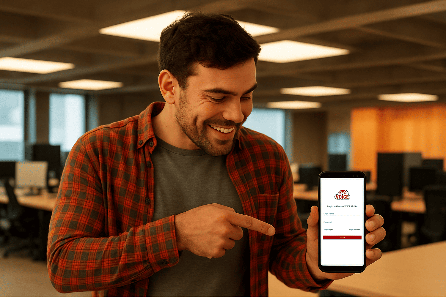 Mobile App AbsoluteVoice